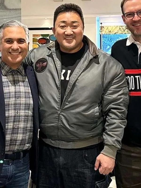 Ma Dong-seok Badland Hunters 2024 Bomber Jacket