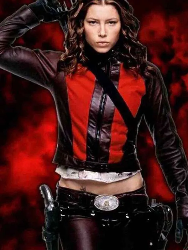Jessica Biel Blade Trinity Abigail Whistler Jacket