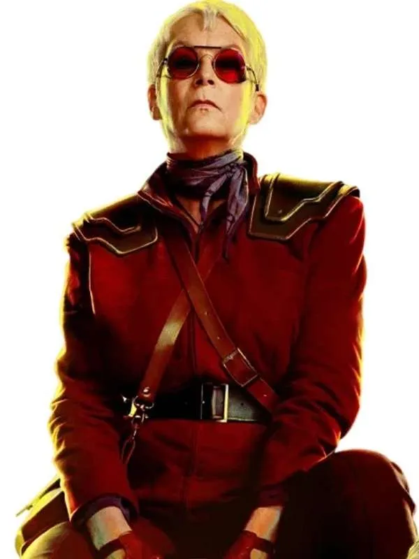 Jamie Lee Curtis Borderlands Maroon Jacket