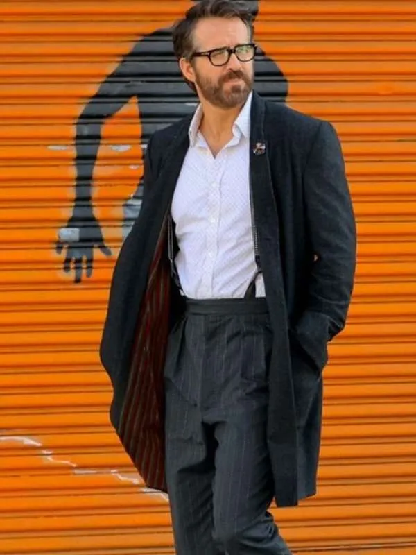 Ryan Reynolds IF 2024 Black Coat