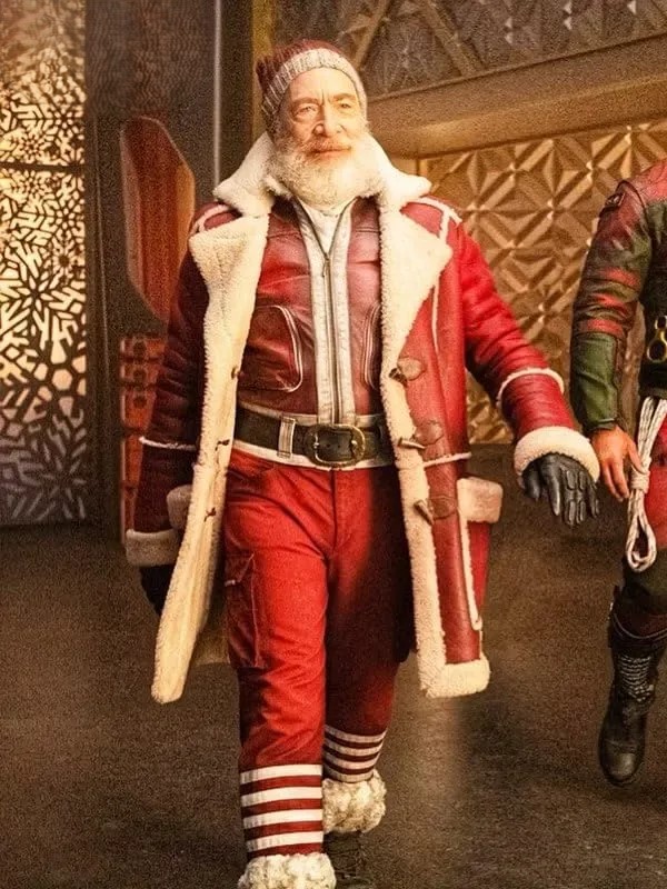 J.K. Simmons Nick Red One Santa Claus Coat