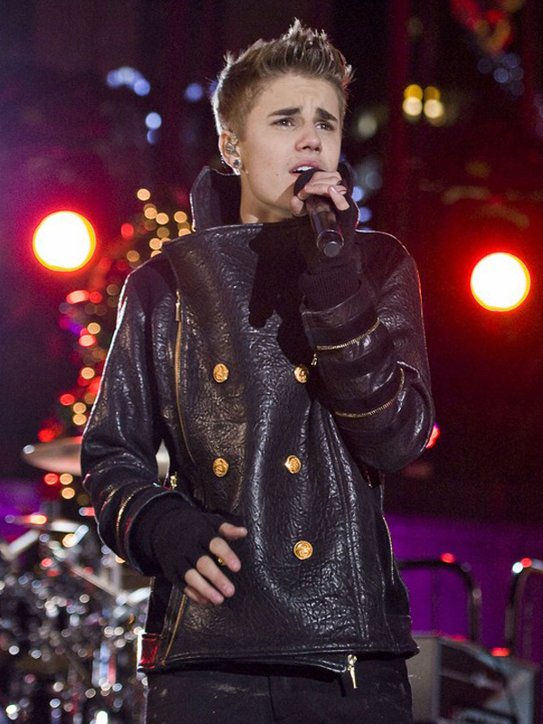 Justin Bieber Christmas Concert Double Breasted Jacket