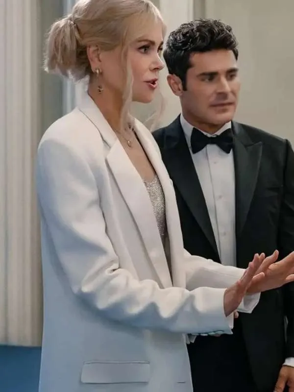Nicole Kidman A Family Affair White Blazer