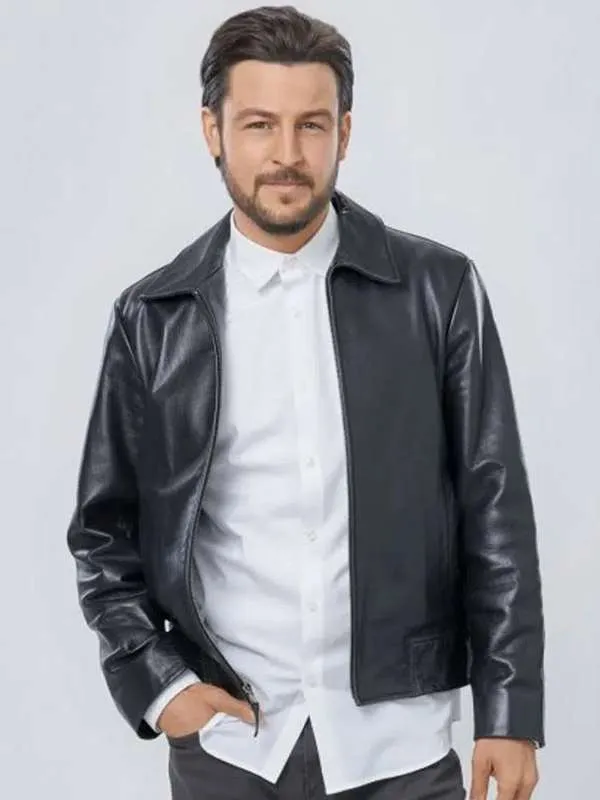 Tyler Hynes Roadhouse Romance Leather Jacket
