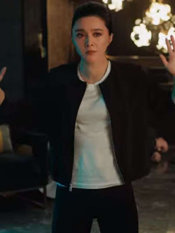 The 355 Bingbing Fan Black Cotton Jacket