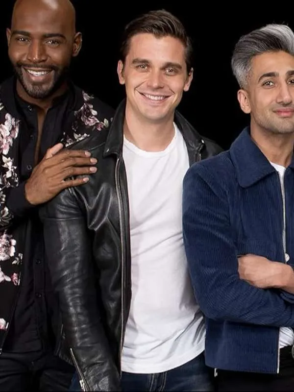 Antoni Porowski Queer Eye Black Leather Jacket