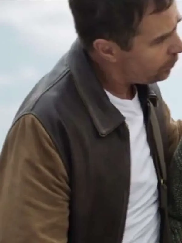Sam Rockwell Argylle 2024 Brown Jacket