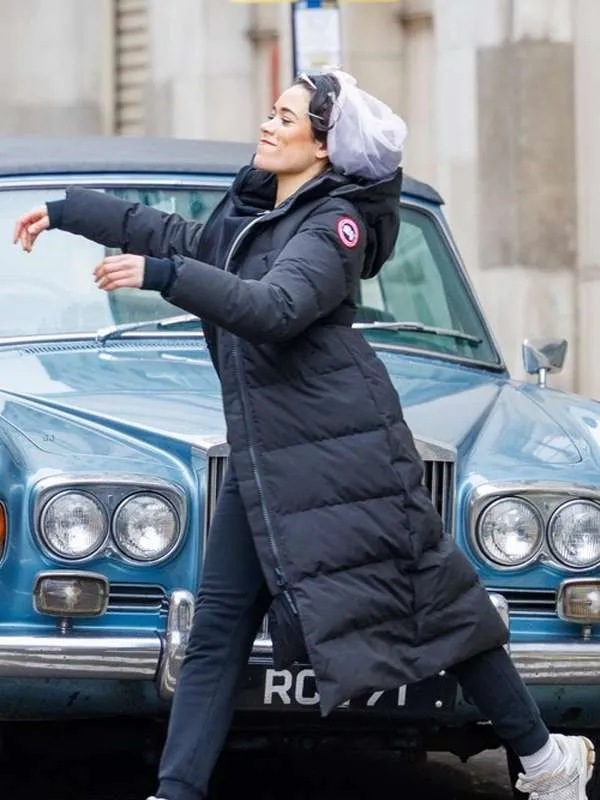 Umi Myers Bob Marley One Love Puffer Coat