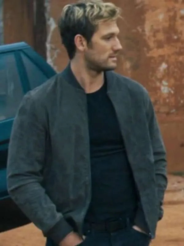 Alex Pettyfer Chief of Station 2024 Bomber Jacket