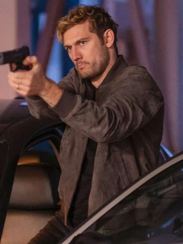 Alex Pettyfer Chief of Station 2024 Bomber Jacket