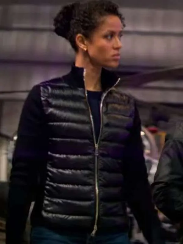 Gugu Mbatha-Raw Lift 2024 Black Jacket