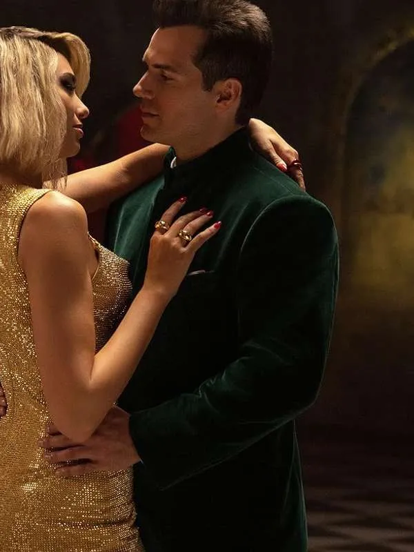 Henry Cavill Argylle 2024 Green Coat