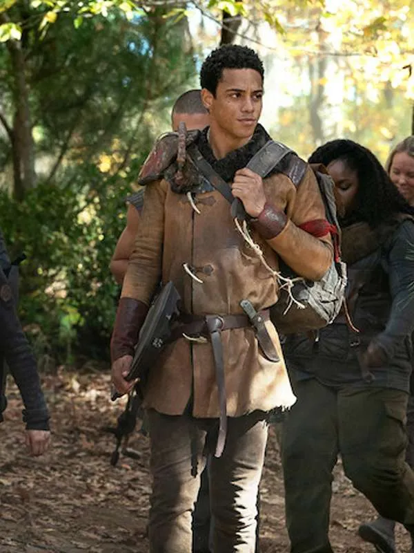 Keith Powers Uglies 2024 Brown Leather Jacket