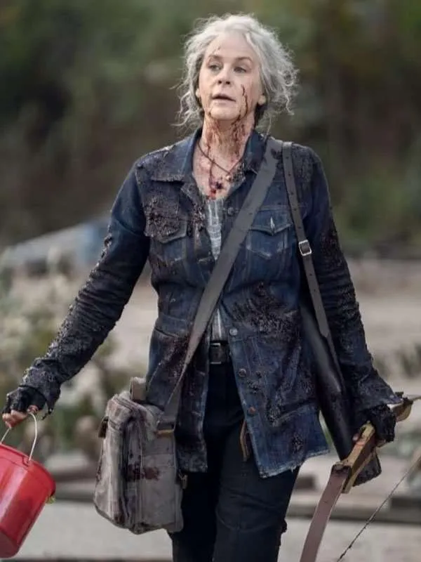 The Walking Dead Season 10 Carol Denim Jacket