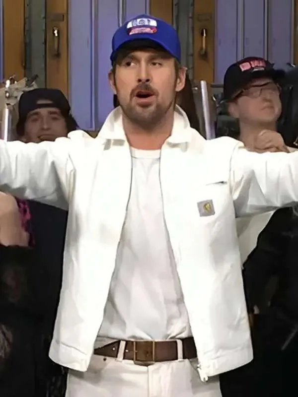 Ryan Gosling The Fall Guy SNL White Jacket