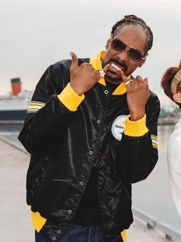 Snoop Dogg Back In The Game Black Bomber Jacket