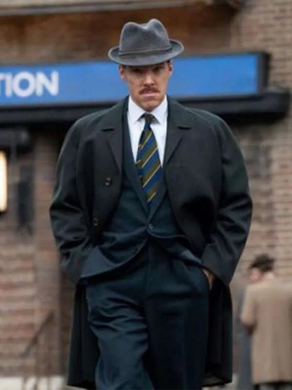 Greville Wynne The Courier Black Trench Coat