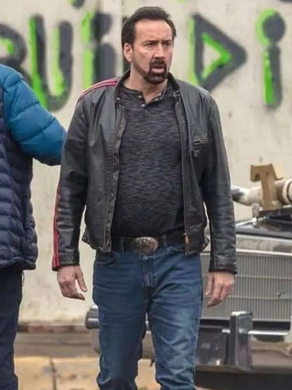 Willy’s Wonderland Nicolas Cage Leather Jacket