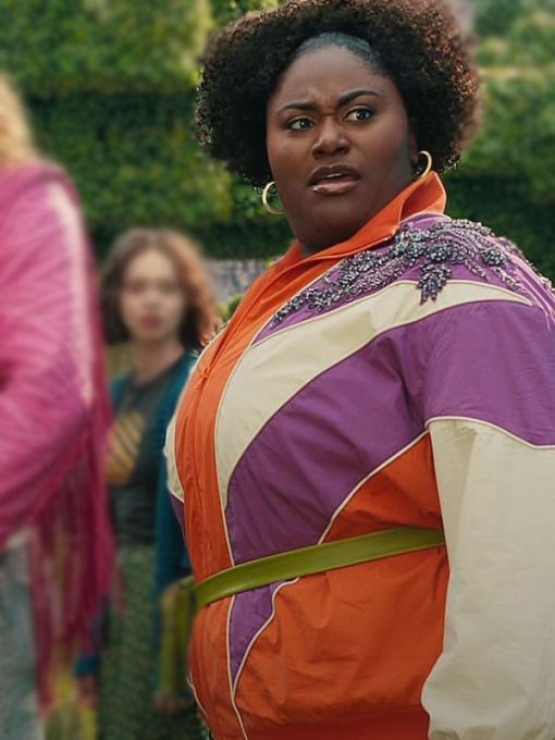 A Minecraft Movie 2025 Danielle Brooks Dawn Colorblock Jacket