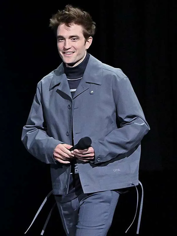 Robert Pattinson Mickey 17 Grey Jacket