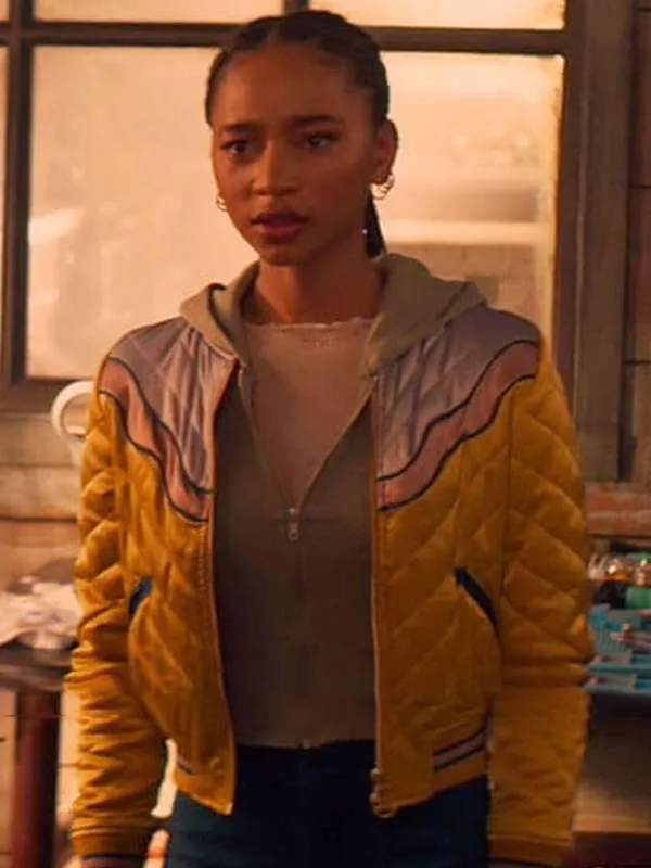 Natalie Irons Superman and Lois Bomber Jacket