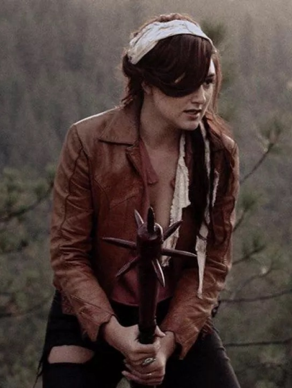 Z Nation Addison Addy Carver Brown Leather Jacket