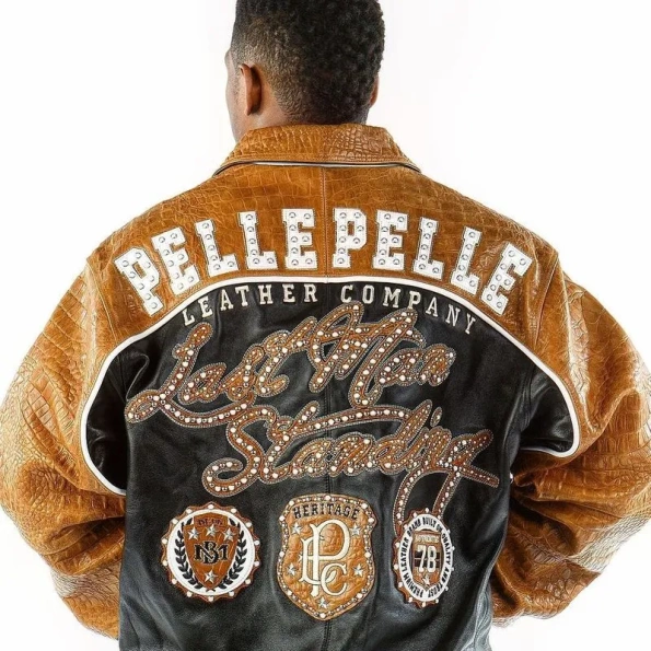 Pelle Pelle Brown Leather Jacket