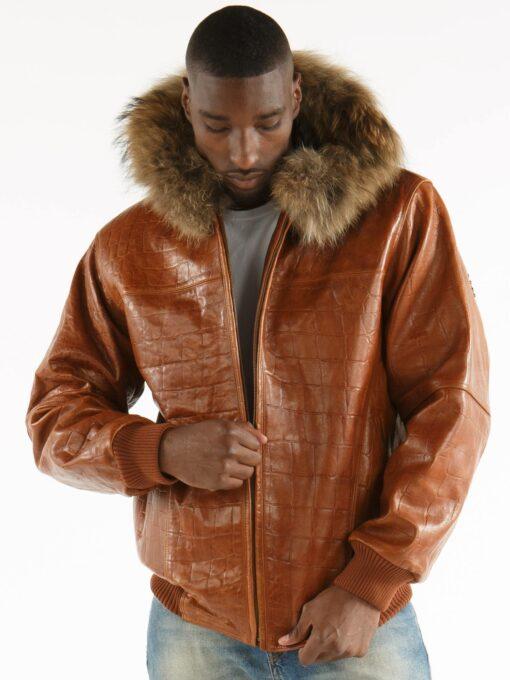 Pelle Pelle Studded Script Jacket