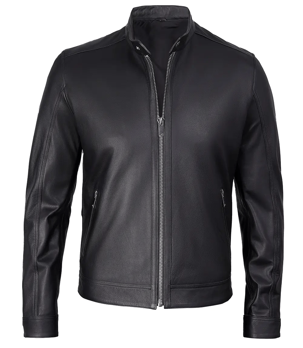 Men's Premium Racer Leather Jacket