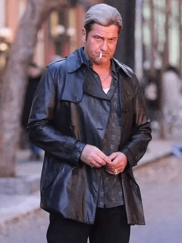 Gerard Butler In the Hand of Dante Leather Jacket