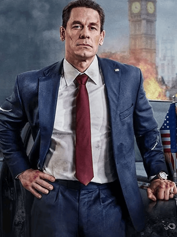 John Cena Elba Heads of State 2025 Blue Suit