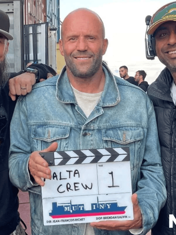 Jason Statham Mutiny Denim Jacket