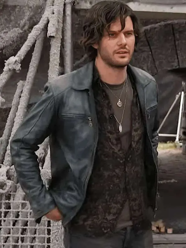 Return to Silent Hill Jeremy Irvine Black Leather Jacket