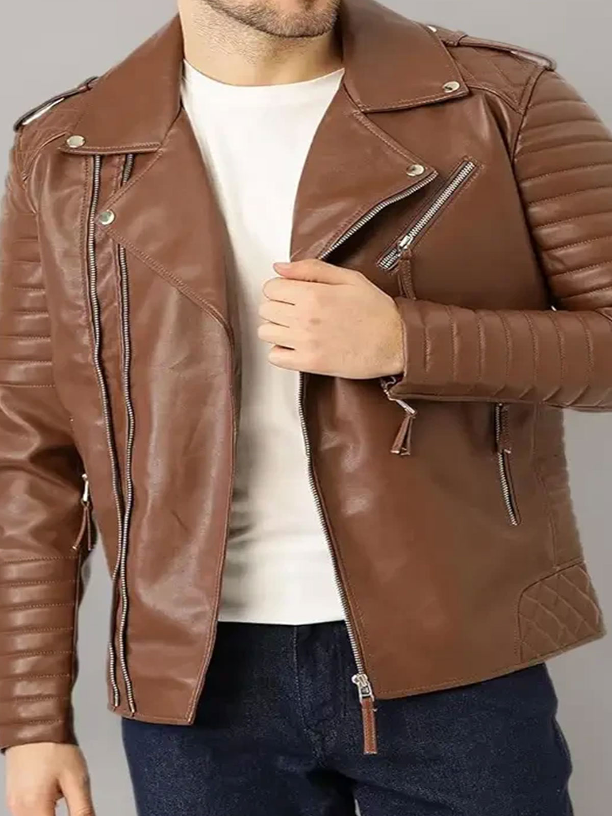 LEATHER JACKET FOR MEN