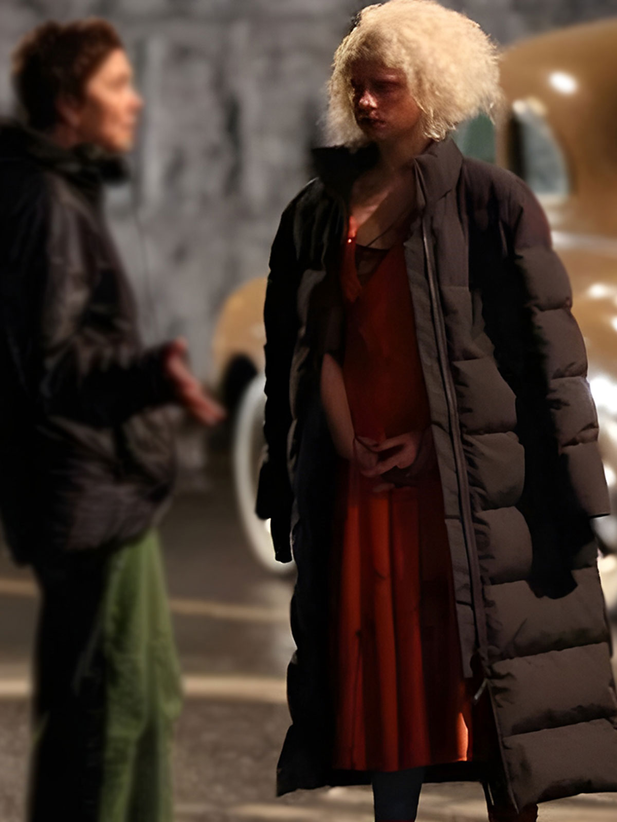 The Bride Jessie Buckley Coat