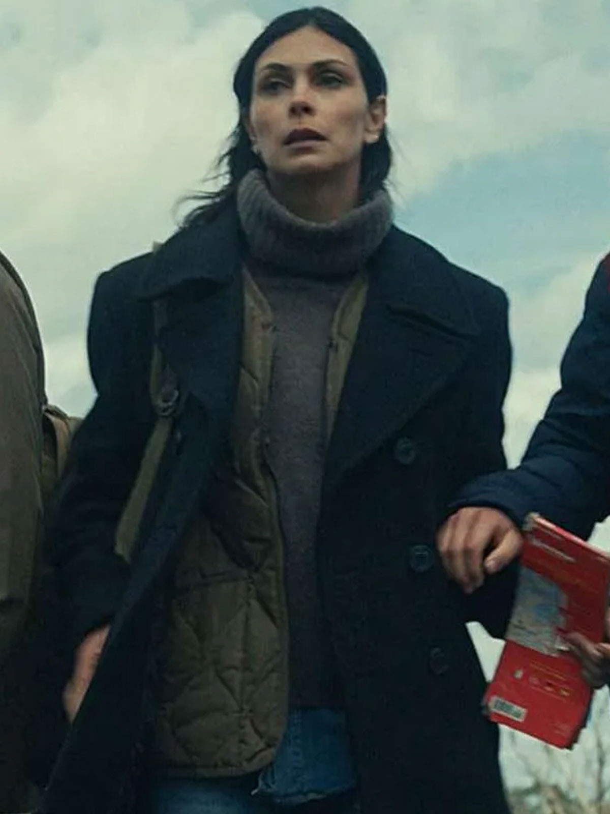 Morena Baccarin Greenland 2 Migration Wool Coat