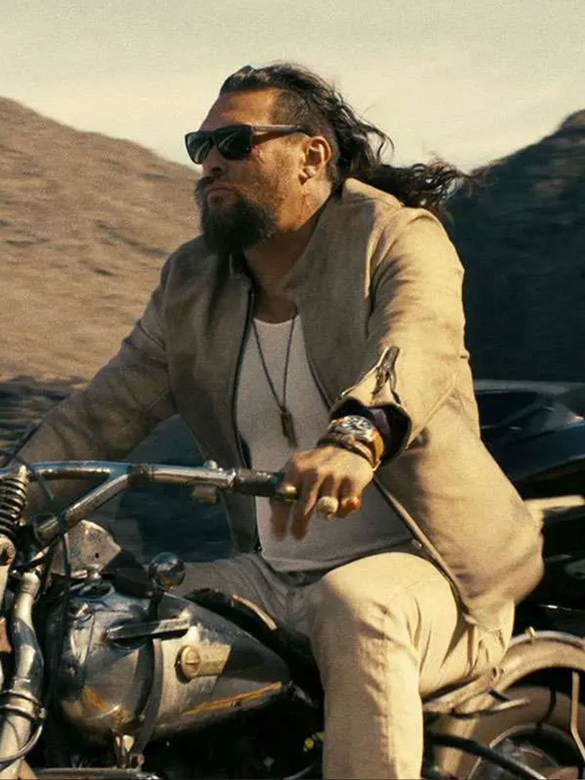 The Wrecking Crew Jason Momoa Jonny Leather Jacket